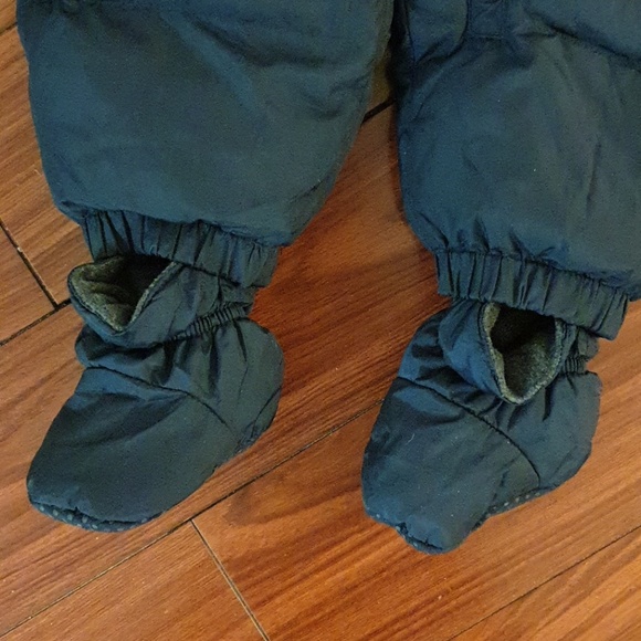 Baby Gap Down puffer snowsuit w. fleece - Picture 5 of 8